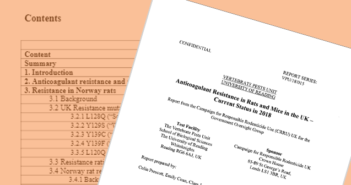 CRRU: Anticoagulant resistance in rats & mice in the UK 2017