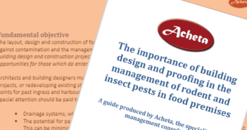 Pest & buildings: an Acheta guide