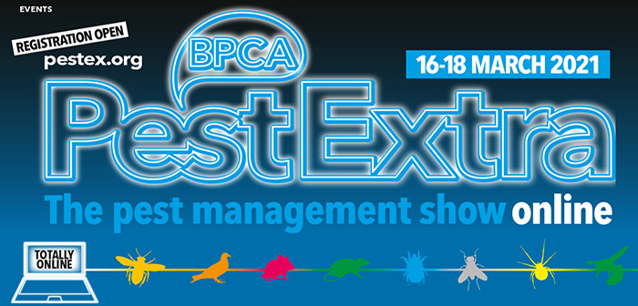 Registration now open for PestExtra 2021
