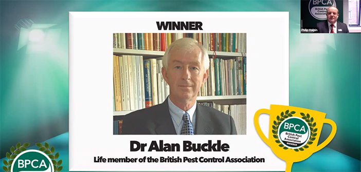 Dr Alan Buckle awarded BPCA Life Membership