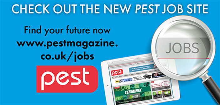 Pest job site graphic