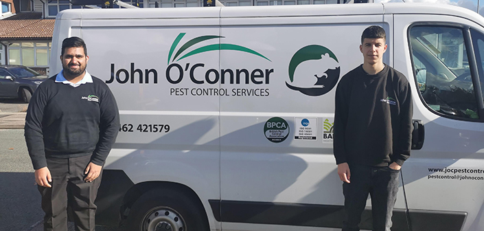 John O’Conner takes on admin apprentices