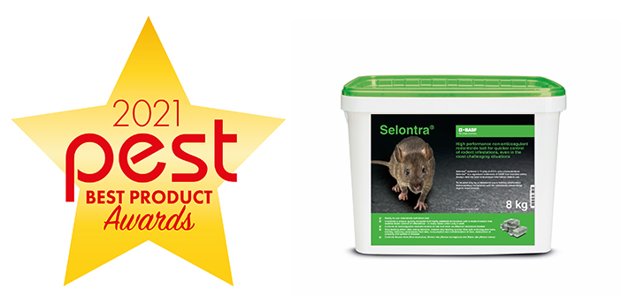 Selontra named Pest Best Product Award 2021 winner