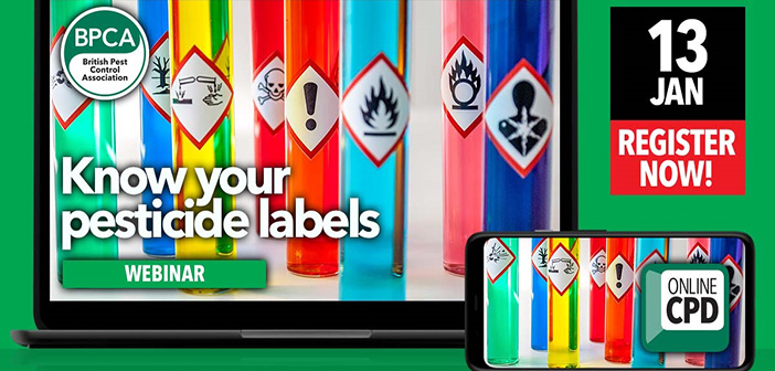 Register now for next week’s ‘Know your pesticide labels’ webinar