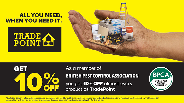 BPCA offers members 10% off at B&Q with free TradePoint cards