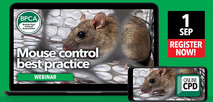 BPCA to host webinar on mouse control best practice and tips for management