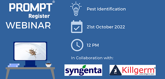 PROMPT to host pest identification webinar