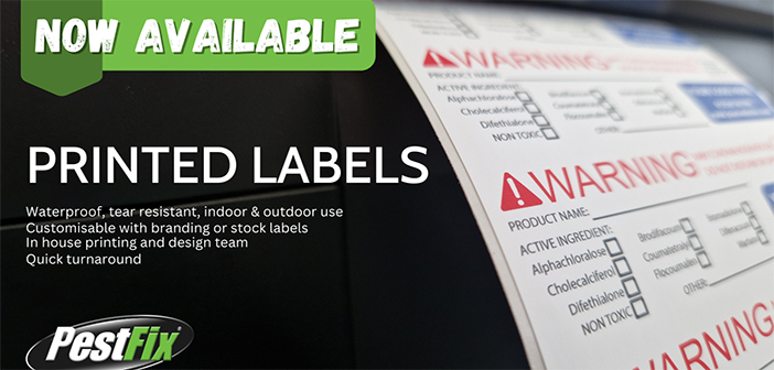 PestFix launches label printing service