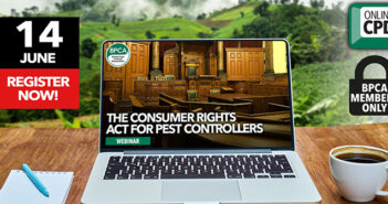 BPCA to host webinar on the Consumer Rights Act for pest controllers