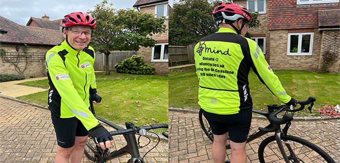 Pelsis Group employee undertakes 4,500-mile cycling challenge for mental health charity