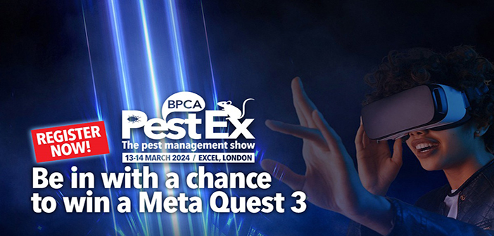 Pre-register for PestEx for a chance to win a Meta Quest 3