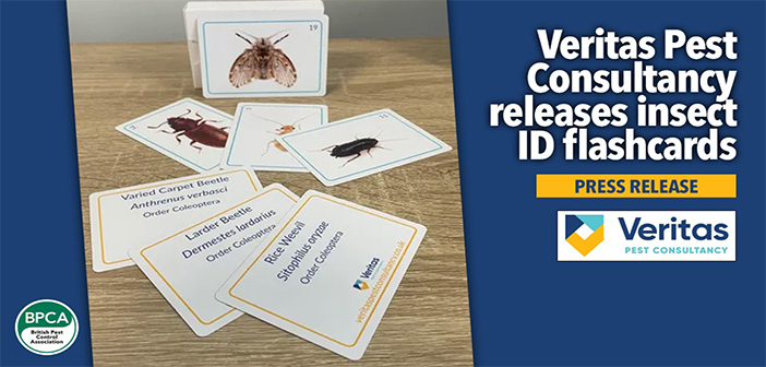 Veritas Pest Consultancy releases insect ID cards