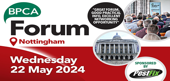 BPCA to host Nottingham Forum in May