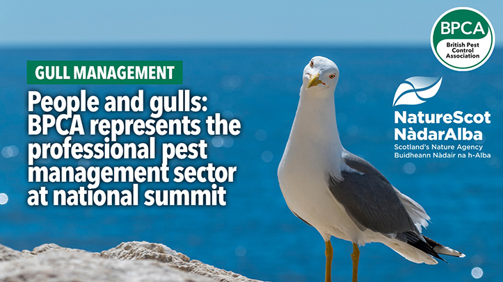 BPCA represents the professional pest management sector at national summit
