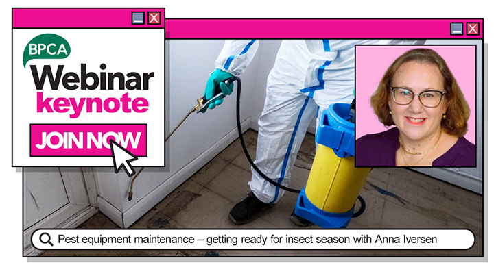 BPCA to host keynote webinar on getting ready for insect season