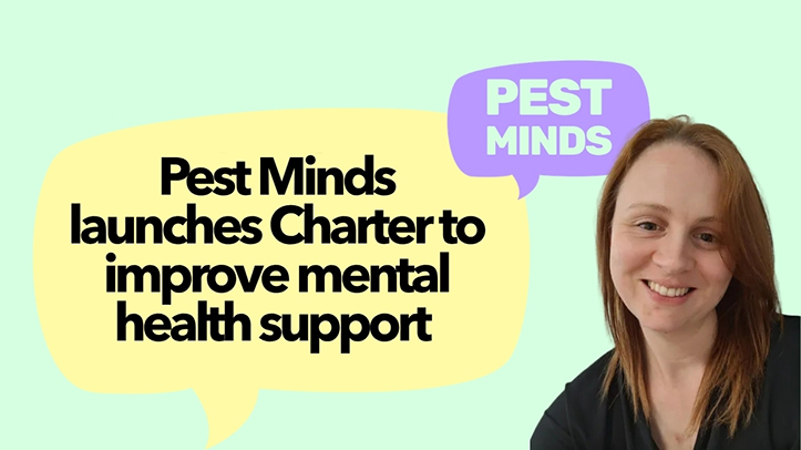 Pest Minds launches new Charter to improve mental health support across pest management