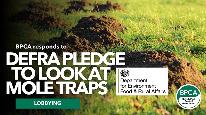 BPCA responds to mole traps review by Defra