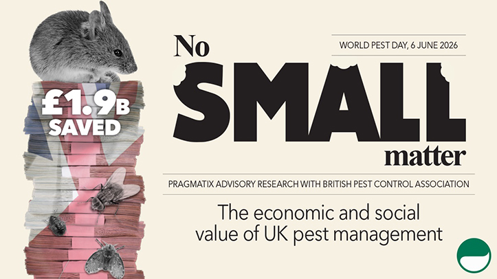 Professional pest management saves UK £1.9bn a year