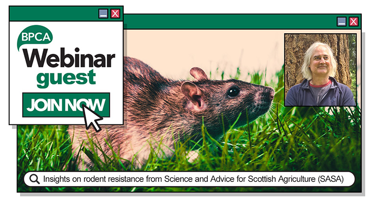 BPCA guest webinar to give insights on rodent resistance from Science and Advice for Scottish Agriculture